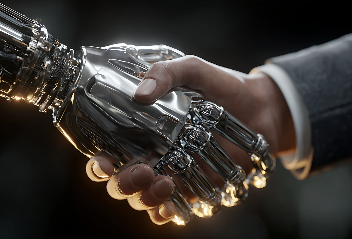 Ai trust index, man trusting AI