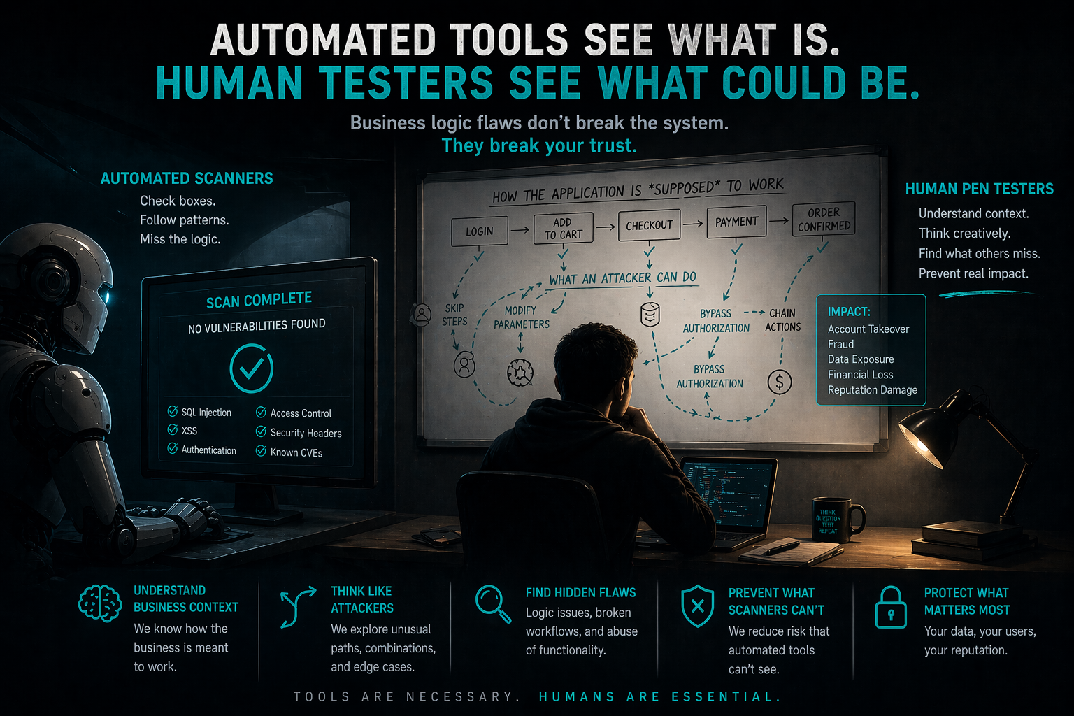 The Invisible Threat: Business Logic Flaws in Modern Applications and Why Scanners Miss Them