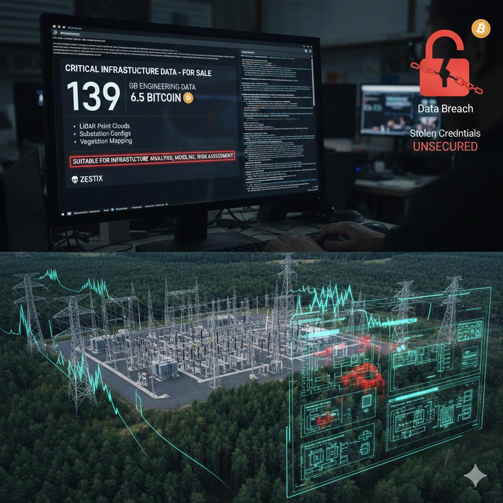 When Grid Data Goes Dark Web