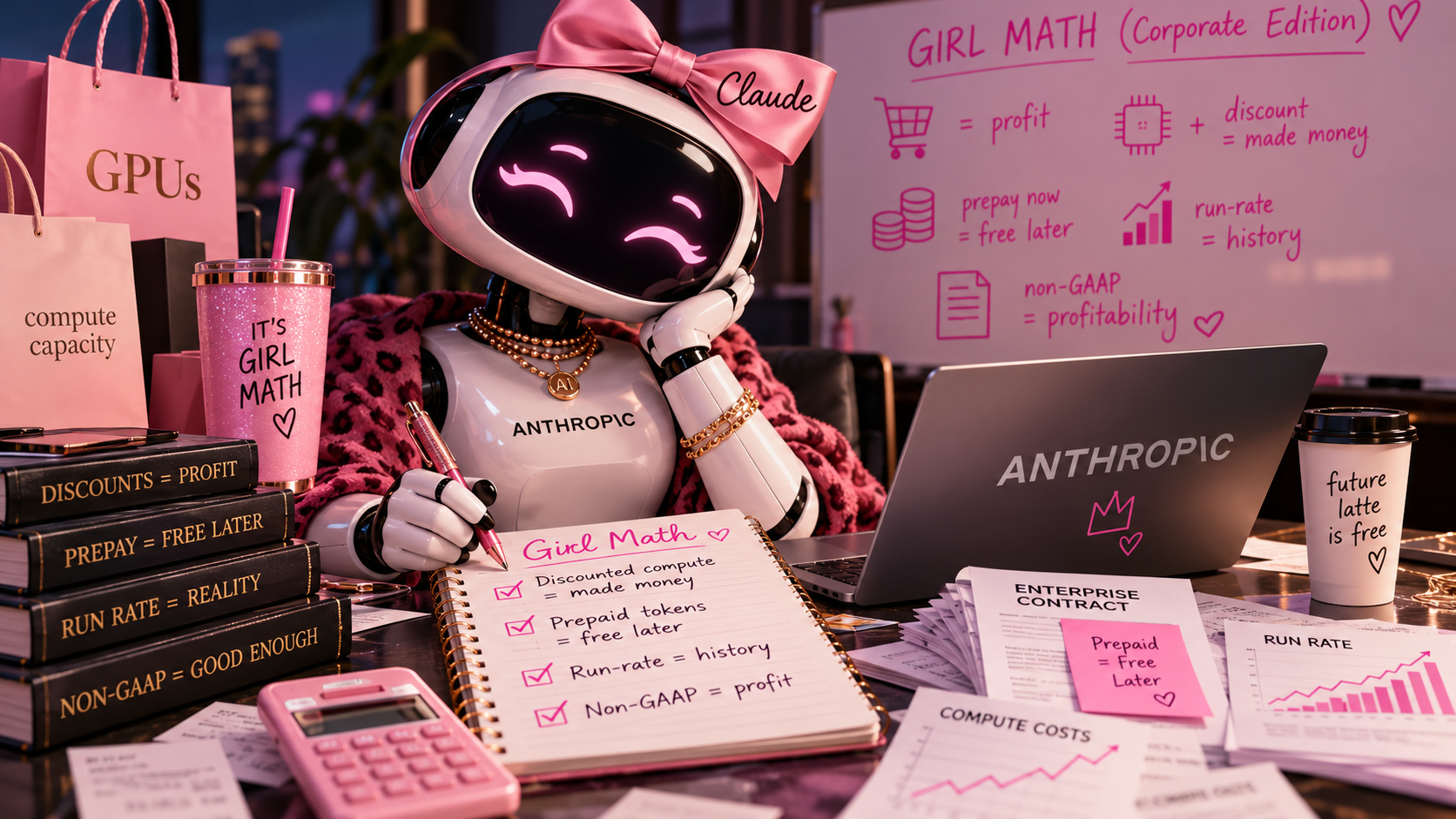 Anthropic is Doing Girl Math with Claudette