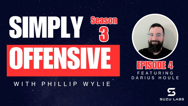 Simply Offensive Podcast: Navigating AI's Challenges in Problem Solving with Darius Houle